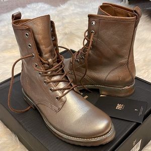 Frye Combat Boots